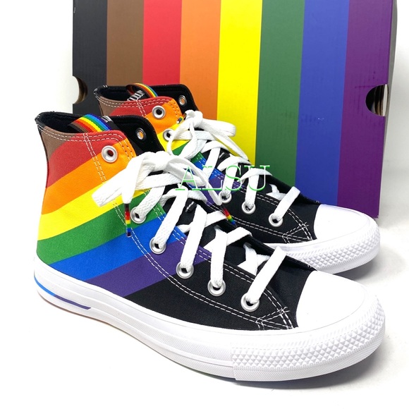 Converse Ctas High Canvas Black University Sneakers Men’s Size 9.5 167759C - Picture 7 of 10